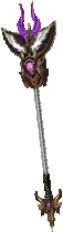 Silver Heart Staff
