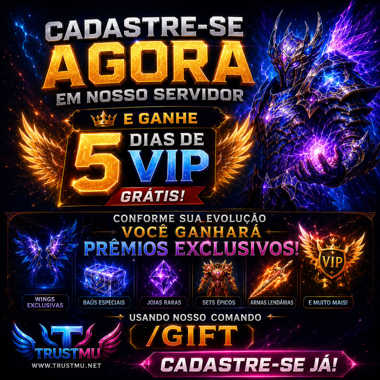 Cadastre-se Já!